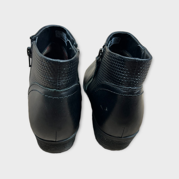 Rockport Cobb Hill | Oliana Panel Leather Boots | Black Size 8 - Picture 9 of 9